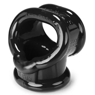 Oxballs Cocksling-2 Black Cock Ring & Ball Stretcher - 28mm