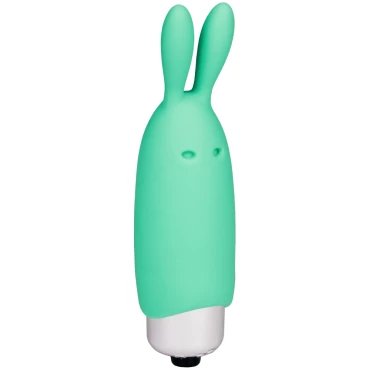 Hop To It Silicone 10-Speed Vibrating Bullet & Stimulator