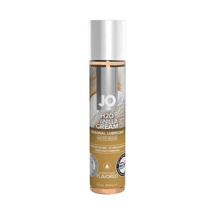 JO H2O Flavored Lubricant - Vanilla Cream - 1 oz.