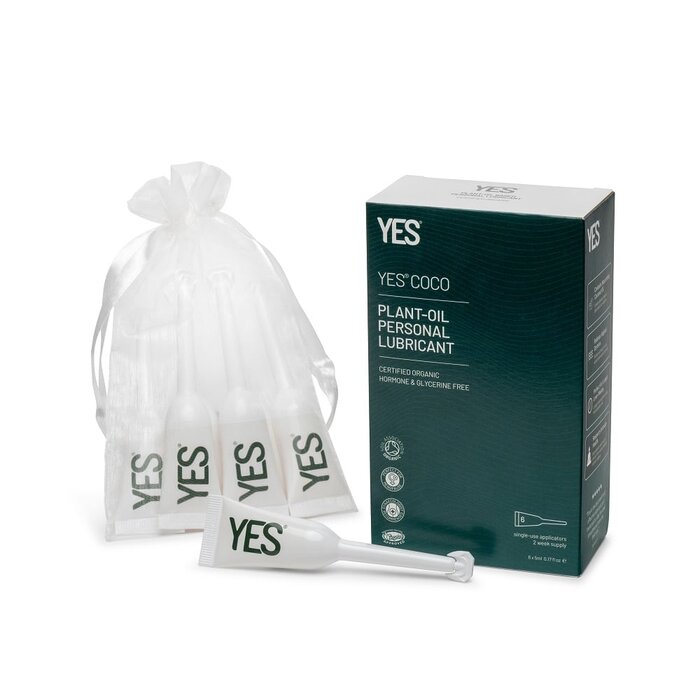 YES Coco Oil-Based Lubricant-6x5ml