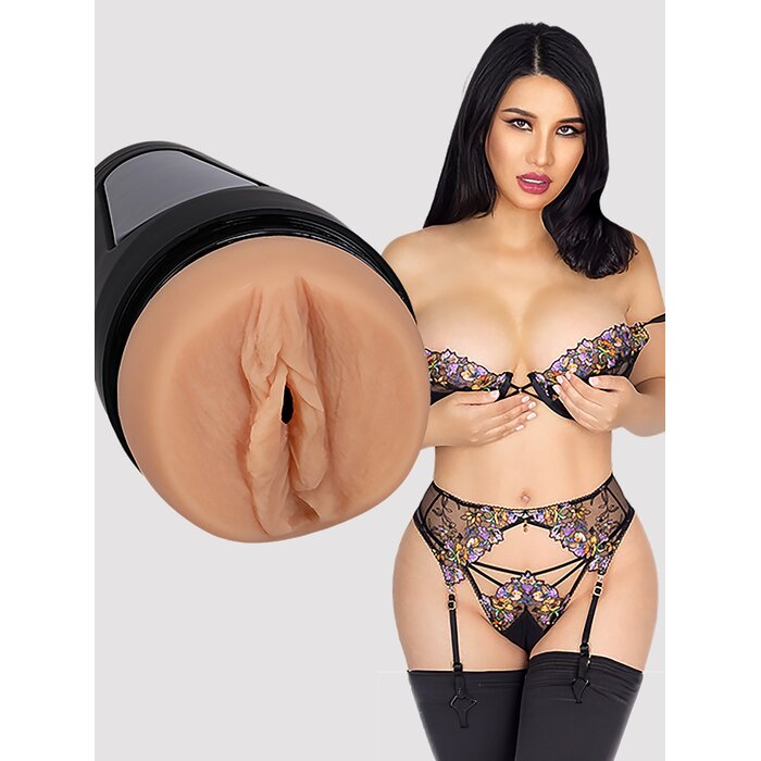 Doc Johnson Main Squeeze Suki Sin Ultraskyn Realistic Stroker - Black