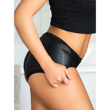 Siren Fierce Wet Look Knickers - M/L