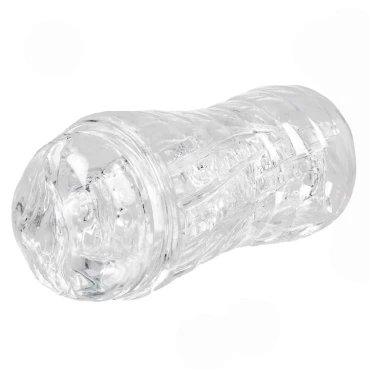 Ice Tornado Clear Realistic Vagina Masturbator - 7 Inch