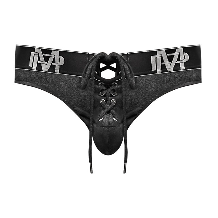 Lace Up Thong