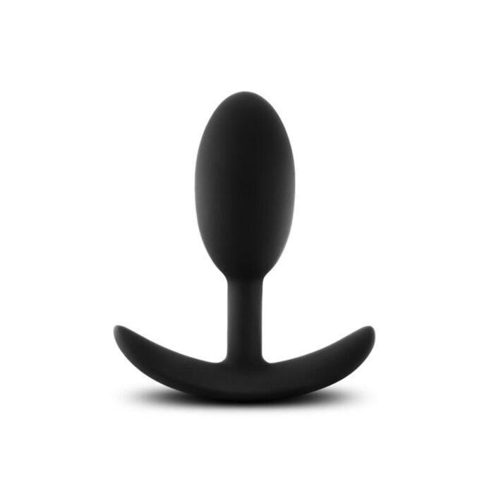 Anal Adventures Platinum - Silicone Vibra Slim Plug - Medium