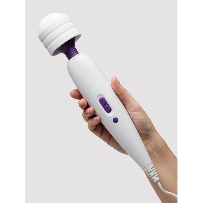 Magic Wand® Classic 2.0 Extra Powerful Multispeed Massage Vibrator by Lovehoney - White