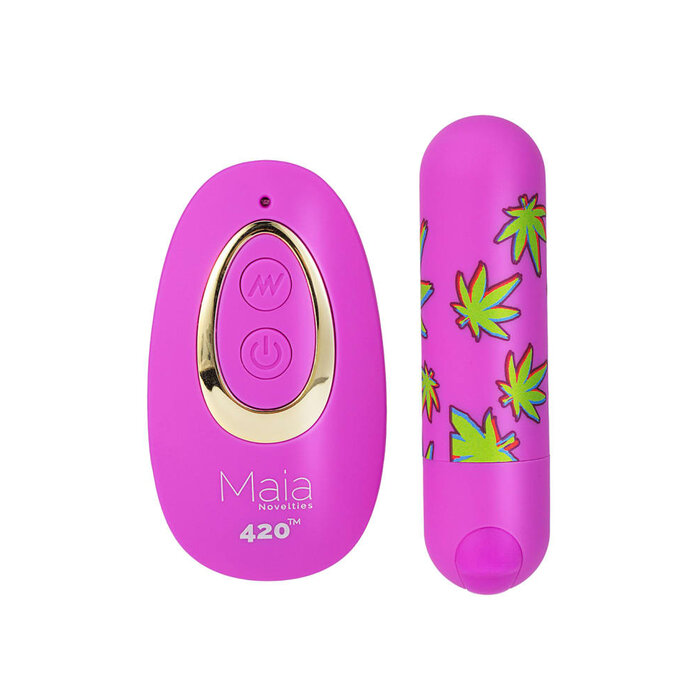 Jessi 420 Remote Control Bullet - Purple