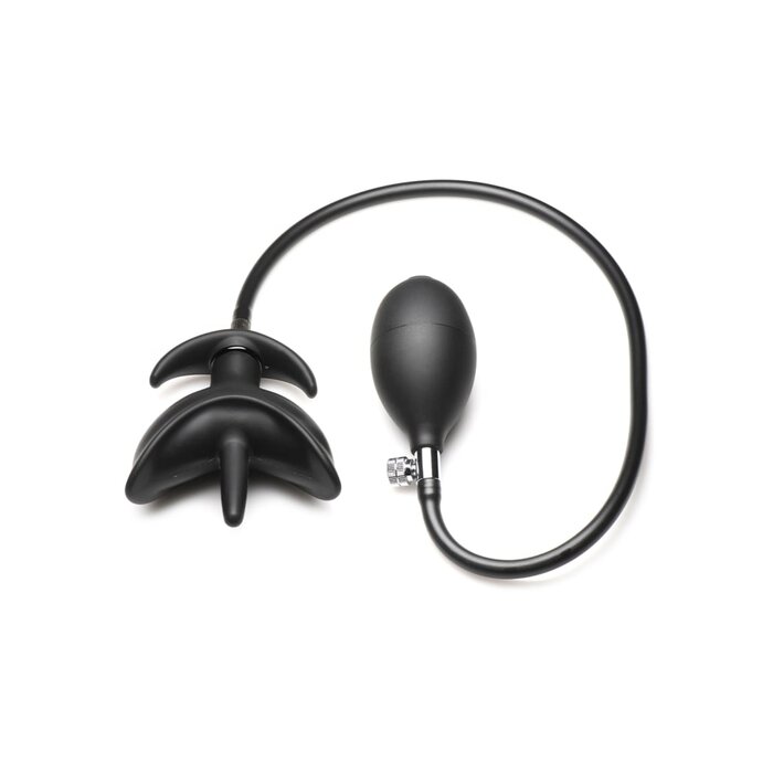 Ass Bound Anchor Inflatable Silicone Anal Plug