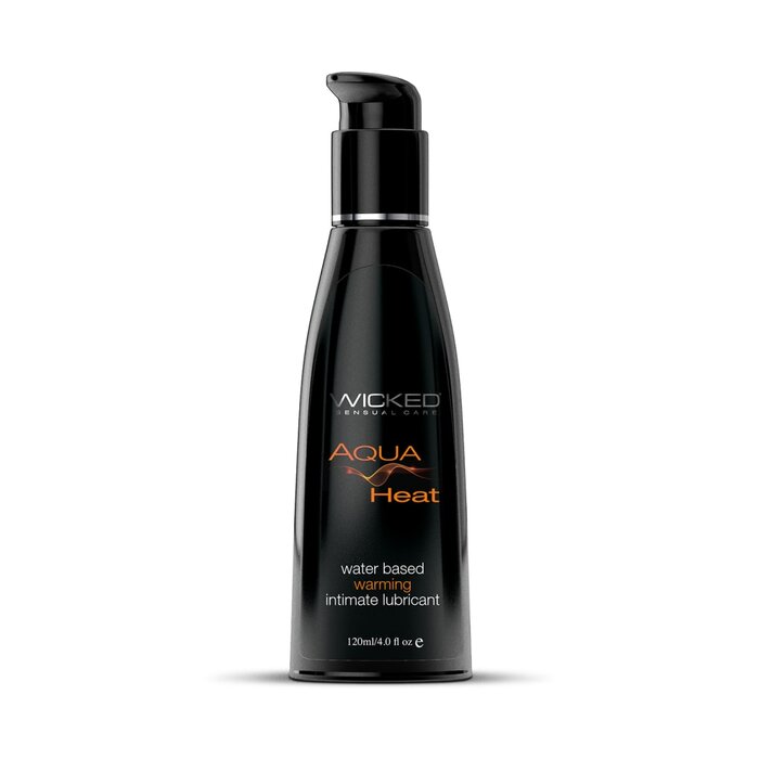 Wicked Aqua Heat Warming Lube - 4 oz.