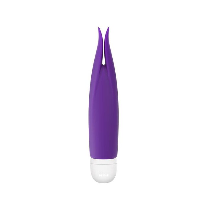 Fun Factory Volita Slim Mini Vibrator: Violet USB Rechargeable Clitoral Stimulator