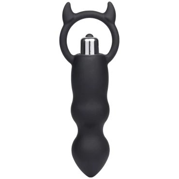 Devils Shot Multi-Speed Vibrating Butt Plug - 6.5 Inch