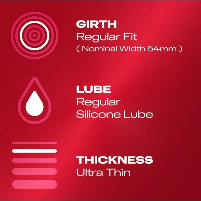 Durex Thin Feel Condoms: 6 Pack for Ultimate Sensation
