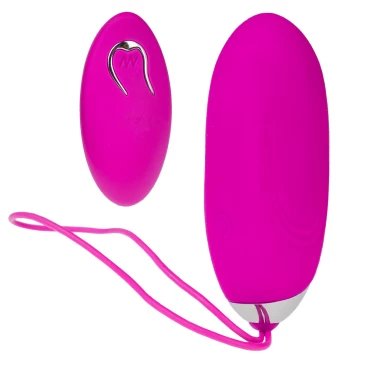 Love Nest Pink Remote Rechargeable Love Egg