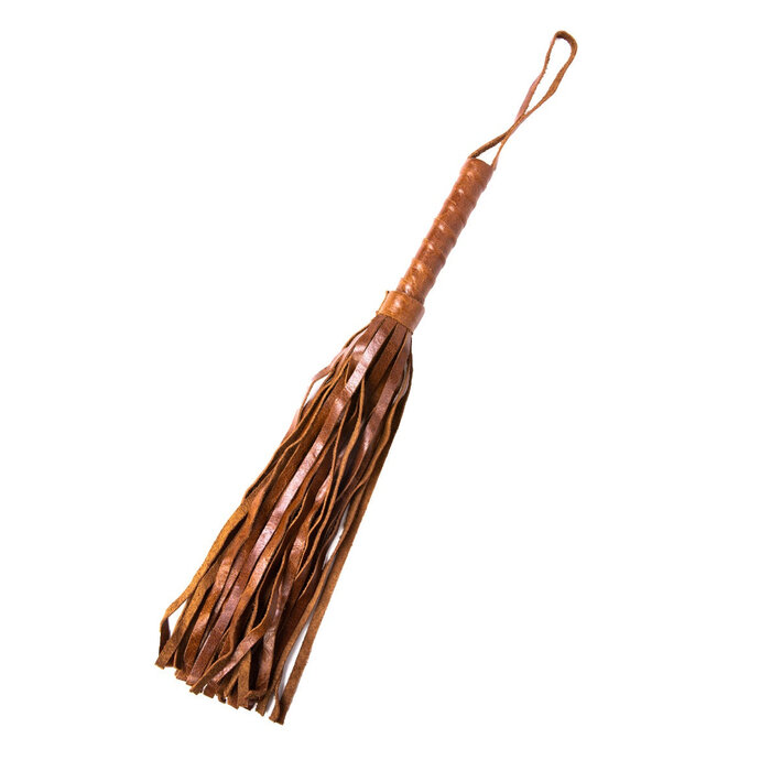 Brown Vintage Style Leather Flogger