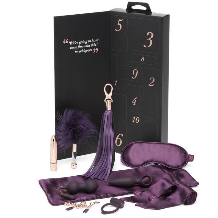 Fifty Shades Freed Pleasure Overload 10 Days of Play Couple's Gift Set
