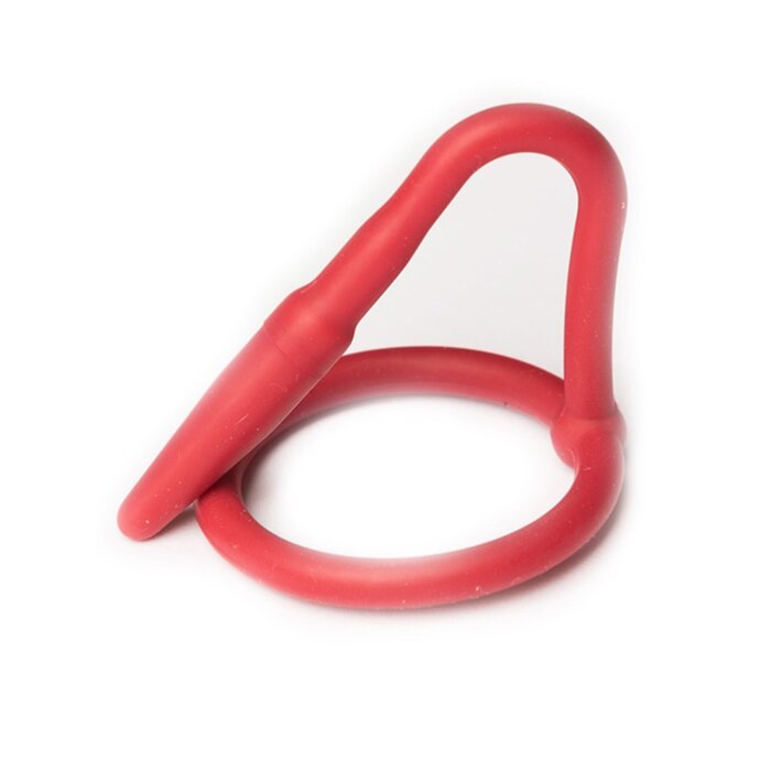 Silicone Glans Plug Red
