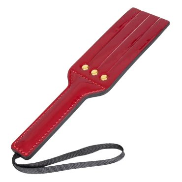 The Red Love Tap Tawse Paddle - 9 Inch