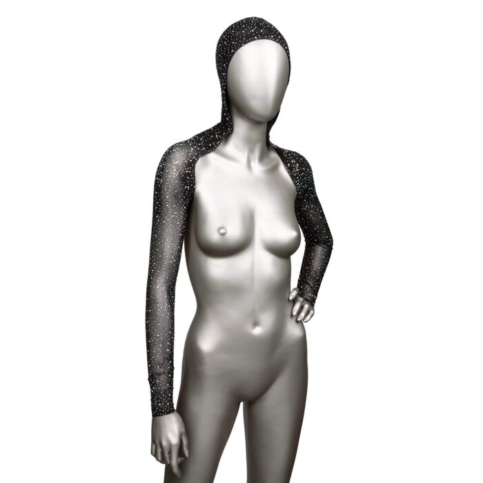 Radiance Hooded Shoulder Shrug - Plus Size