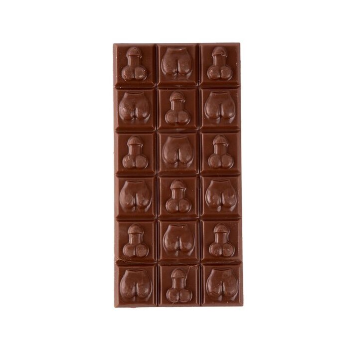 Ann Summers Willy & Bum Milk Chocolate Bar Rude Edible Sweets 90g