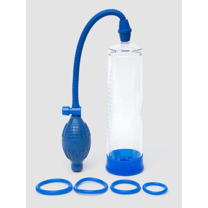 Lovehoney Power Tower Penis Pump Set 8.5 Inches - Blue