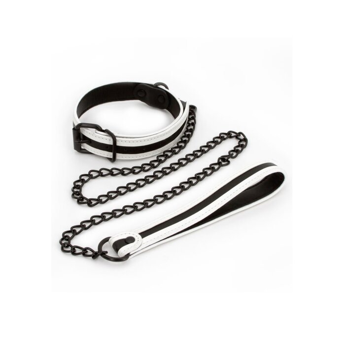GLO Bondage - Collar and Leash