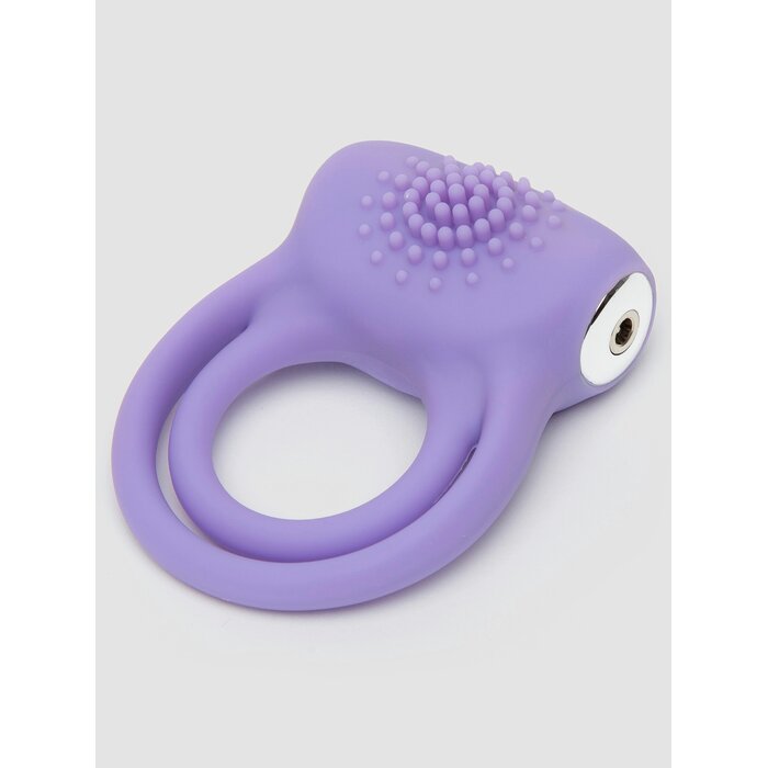 Lovehoney Luxury 12 Function Rechargeable Silicone Love Ring - Purple