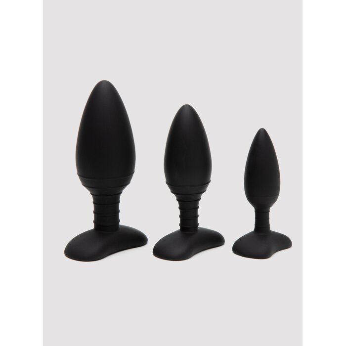 Nexus Trio Butt Plug Training Set (3 Piece) - Black
