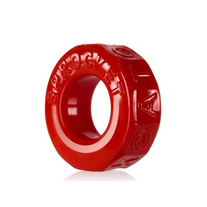 Sprocket Cock Ring - Red