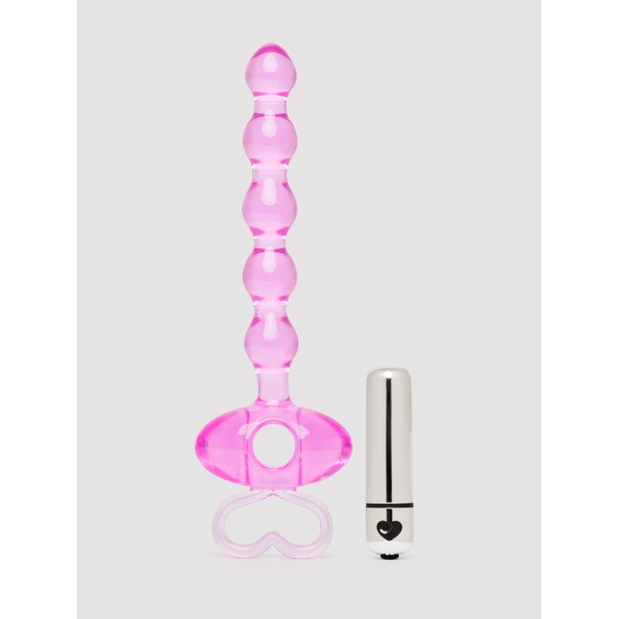 Lovehoney Enjoy Vibrating Anal Beads 5.5 Inch - Pink