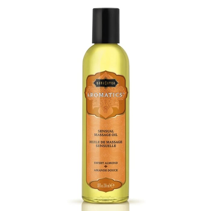 Kama Sutra Aromatics Sensual Massage Oil - Sweet Almond - 8 oz.