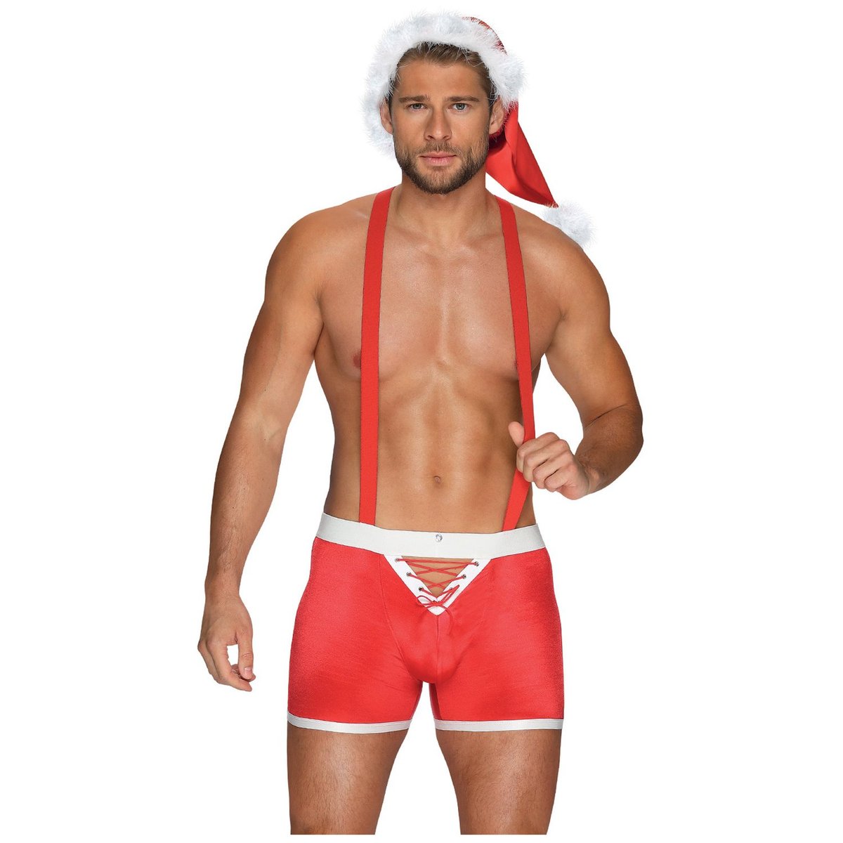 Obsessive Mr. Claus Set - Red - 2XL