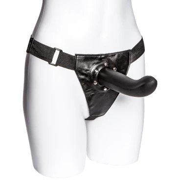 G-Spot Hunter Unisex Hollow Strap-On - 7.5 Inch