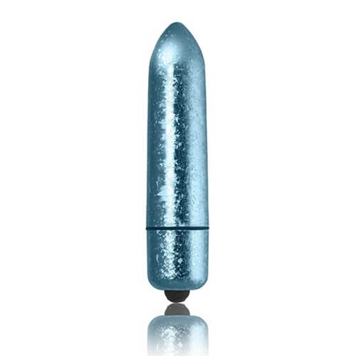 Rocks-Off Frosted Fleurs 10 Function Bullet Vibrator Blizzard
