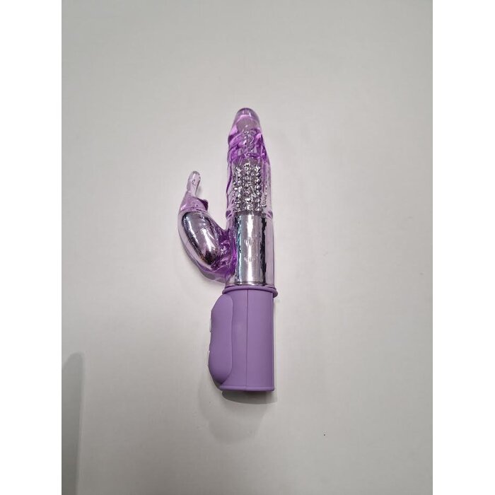 Purple Multifunction Rotating Vibrator