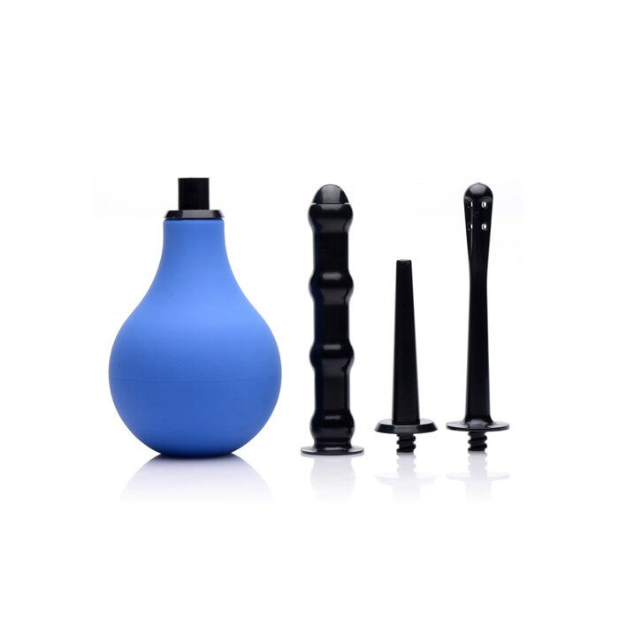 Premium One-Way Valve Anal Douche Set