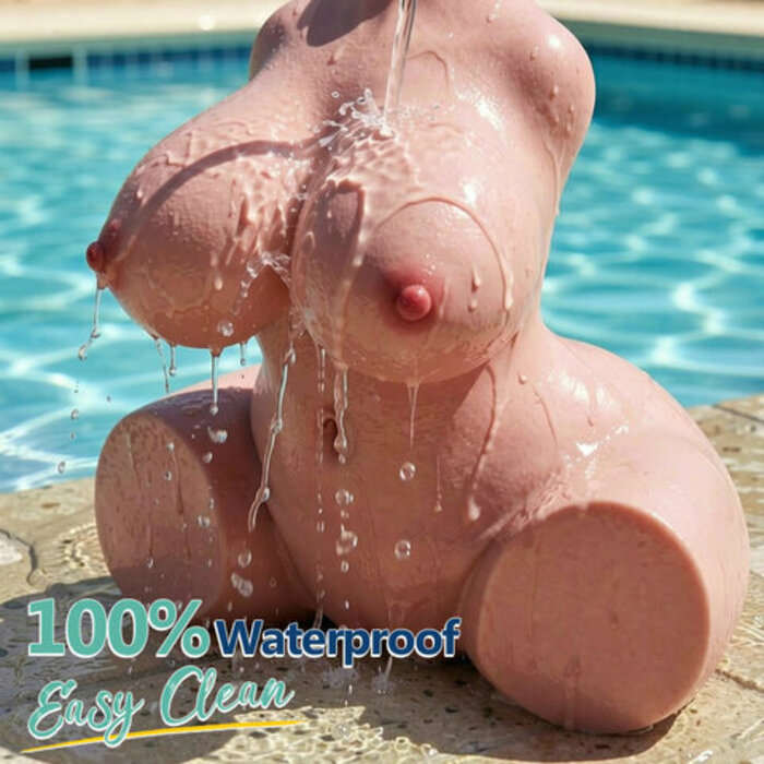 Elira - Realistic Silicone Body Sex Torso 1:1 Scale Waterproof Portable Multi-Use Training  Display