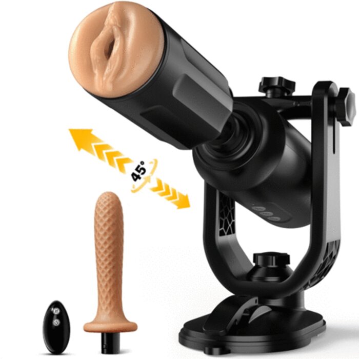 ThrustMax - Hands Free Use Fully Automatic Masturbation Cup (with stand)