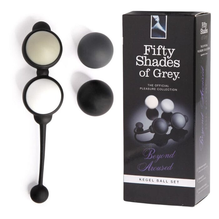 Fifty Shades of Grey Beyond Aroused Kegel Balls Set Black