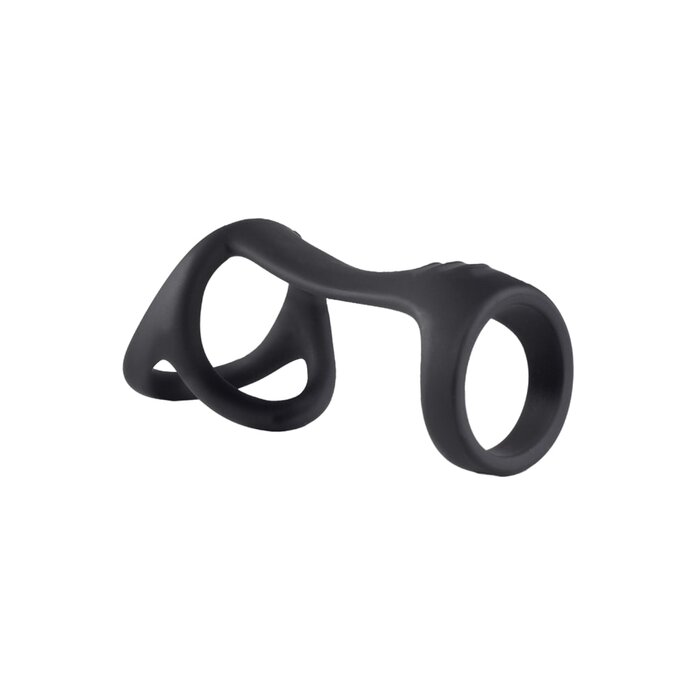 Magic Ridged Cock Strap and Ball Stretcher