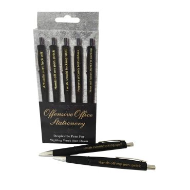 Offensive Office Stationery