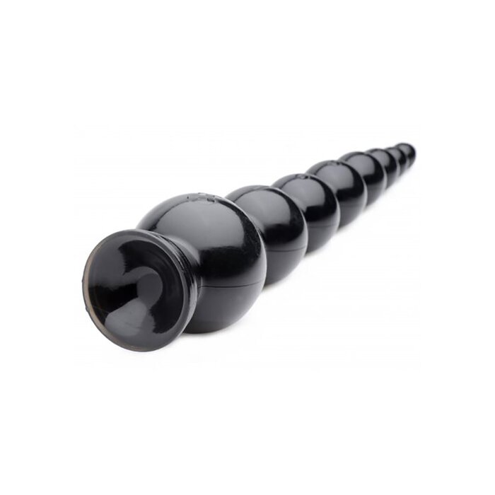 Hosed 19 Inch Graduated Bead Anal Snake