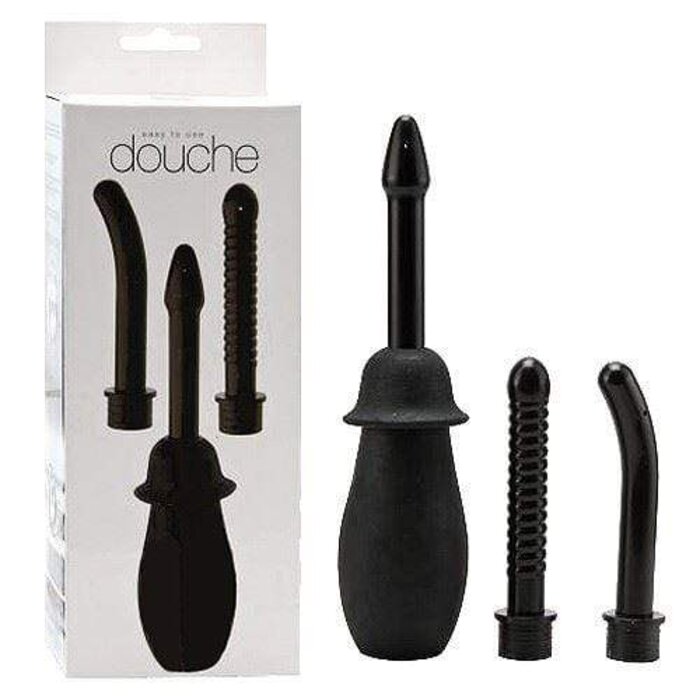 Easy To Use Unisex Douche Kit for Sensational Cleansing and Stimulation
