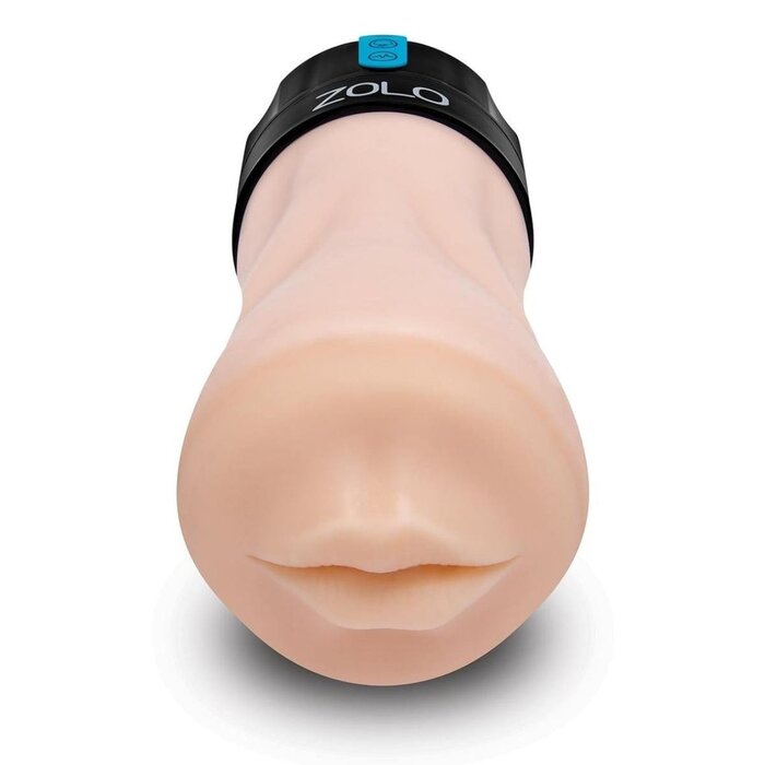 Zolo Vibrating Deep Throat Gawk Gawk Blowout - Vibrating, Textured Sleeve