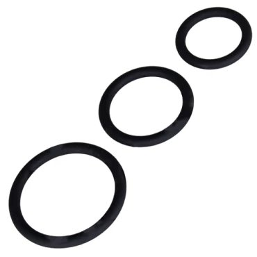 Stand to Attention Set of Three Cock Rings