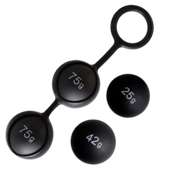 Tide & Tone Four-Weight Silicone Kegel Ball Training Set