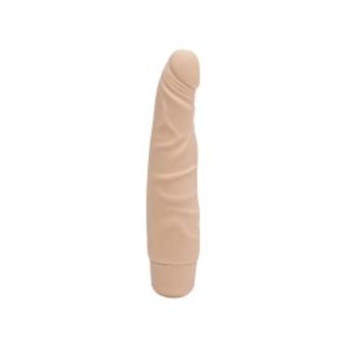 Toy Joy Get Real Mini Classic Slim 6 inch Vibrator - Flesh