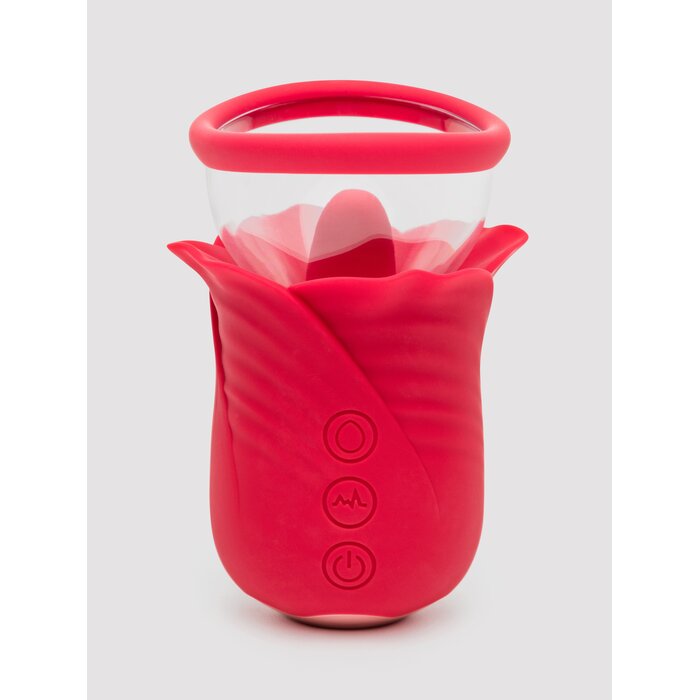 Lovehoney Rose Pussy Pump with Clitoral Stimulator - Red