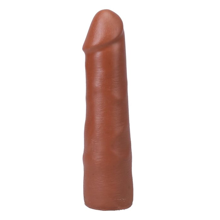 The Realistic Cock - With Removable Vac-U-Lock Suction Cup - ULTRASKYN - 7" - Caramel