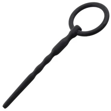 Mr Rippler Silicone Through-Hole Penis Plug - 11cm