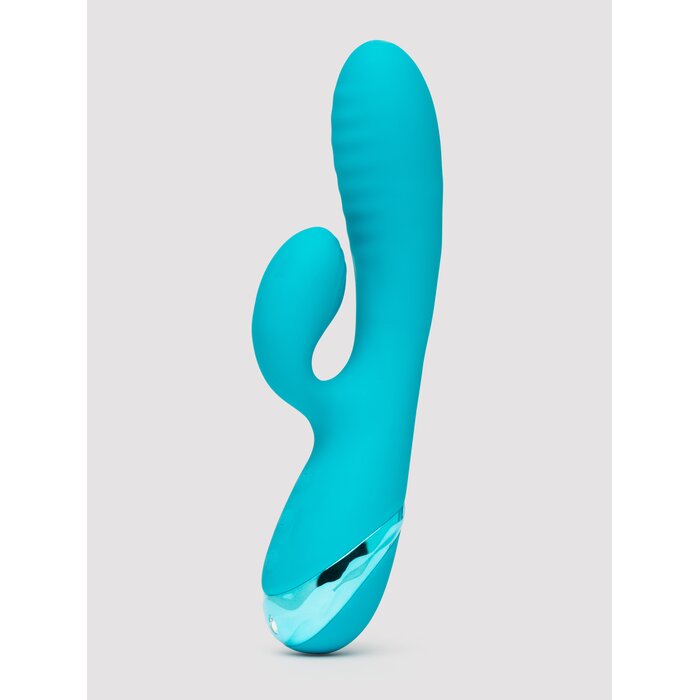 Loveline Inflatable Rabbit Vibrator - Blue
